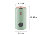 Humidifier usb mini home desktop atomizer car aromatherapy humidifier - Green