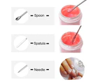 Nail Art Stirring Rod DIY Tools Spoon Spatula Needle Stick for Powder Liquid Glue Rhinestone Acrylic UV Gel Mixing Manicure Accessories