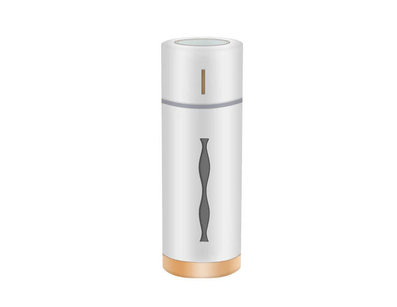 Humidifier Diffuser,Personal Cute Air Humidifier,USB Personal Desk Humidifier for Bedroom - White