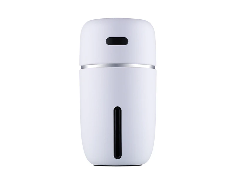 USB Car Humidifier, Mini Portable Humidifiers Quiet Operation, Adjustable Mist Modes - White