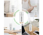 Humidifier Diffuser,Personal Cute Air Humidifier,USB Personal Desk Humidifier for Bedroom - White