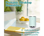 USB Personal Desktop Humidifier Portable Mini Humidifier, Quiet Cool Mist Humidifier - Green