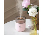 Mini Humidifiers for Home, Cool Mist Air Humidifier with Night Light, Whisper Quiet USB Humidifiers - Pink