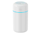 Car humidifier car spray usb colorful lights air purification aromatherapy - White