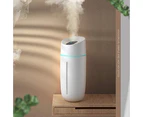 Portable Mini Humidifier, Small Cool Mist Humidifier with Night Light, USB Personal Desktop Humidifier for Baby Bedroom Travel Office Home - 260ml