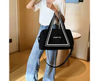 aerkesd Waterproof Luggage Bag Large Capacity Folding Dry Wet Separation Fitness Bag Household Supplies -Black S - Black