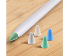4/8Pcs Smooth Touch S Pen Stylus Nib Cover Protector Case for Apple Pencil 1/2-Mixed Color