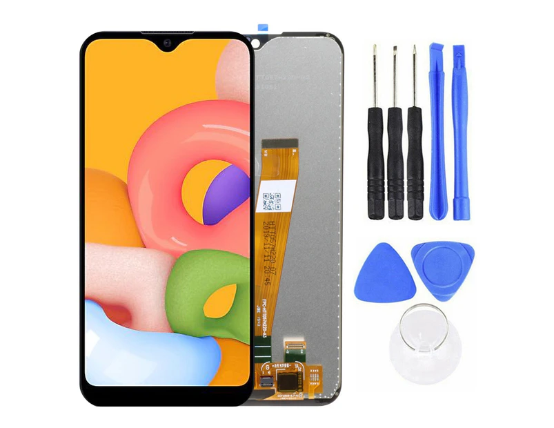 AMOLED Touch Screen Digitizer Assembly Replacement for Samsung A015 A015F A015G-Black