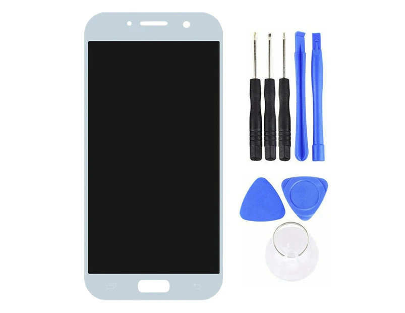 AMOLED LCD Display Touch Screen Digitizer Replacement Kit for Samsung Galaxy A5-Blue