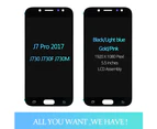 AMOLED Touch Screen Digitizer Assembly Parts for Samsung Galaxy J7 2017 J730-Golden