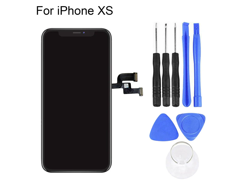 AMOLED LCD Display Screen Replacement Touch Digitizer Assembly with Frame-for iPhone Xs