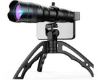 High Power 36X HD Telephoto Lens with Phone Tripod for IPhone Samsung