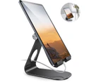 Tablet Stand,Adjustable Tablet Holder - Desktop Stand Dock Compatible with iPad Pro 9.7, 10.5, 12.9, iPad Air mini 2 3 4 5 6, Switch, Samsung Tab, iPhone