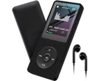 MP3 Player 32GB with Speaker FM Radio Headset Portable HiFi Lossless Music MP3 Mini Music Player Recorder E-book HD Screen
