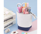 Pop-up Pencil Case and Cosmetics Pouch Stand up Telescopic Craft Supplies Makeup Organizer