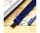 Velvet Drawstring   Pen Sleeve Holder Small Case Pencil Pouch for Protecting Gifting Storing
