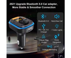 Car Bluetooth FM Transmitter,Bluetooth Car Adapter,Music Player