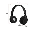 Bluetooth Headphones Over Ear, Wireless Headphones V5.0, Soft Memory-Protein Earmuffs and Built-in Mic for iPhone/Android Cell Phone/PC/TV