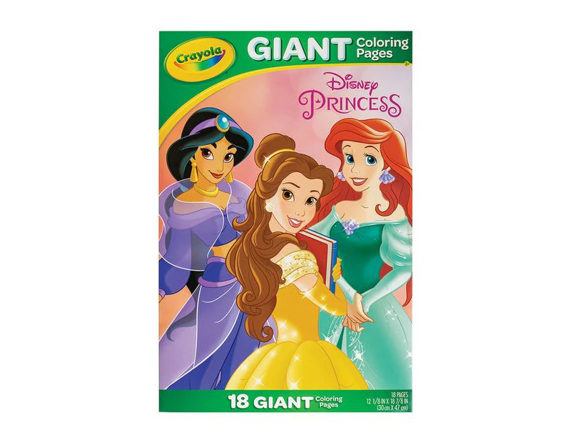 Crayola Giant Colouring Pages - Disney Princess