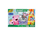 Crayola Giant Colouring Pages - Peppa Pig