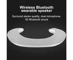Neckband Portable Bluetooth Speakers,Wireless Wearable Body Speaker