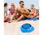 Waterproof Bluetooth Speaker, Wireless Portable Mini Shower Speaker-Blue