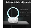 Portable Wireless Bluetooth Speakers LED Lights Speaker Bluetooth 5.0 with LED Lights Modes for Smart Phone, Computer and Other All Bluetooth Devices