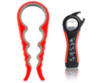 Easy Grip Can Opener Glass can opener opens quickly for cooking and everyday use