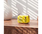 Bluebird Vintage Bluetooth speaker Outdoor portable leisure car speaker Stereo HIFI sound quality mini speaker-Yellow
