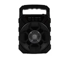 Bluebird Sound Box HiFi FM Radio Portable Bluetooth-compatible 5.0 Speaker with LED Light for Outdoor-Black