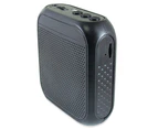 Bluebird Portable Wired Microphone Voice Amplifier Audio Speaker Teaching Loudspeaker-Black