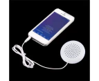 Bluebird Mini Portable 3.5mm Pillow Speaker for MP3 MP4 Player High Quality Stereo Gift-White