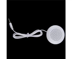 Bluebird Mini Portable 3.5mm Pillow Speaker for MP3 MP4 Player High Quality Stereo Gift-White
