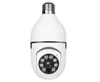Wireless WiFi Light Bulb Camera Security Camera 1080p WiFi Smart 360 Surveillance Camera for Indoor