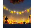 Halloween Thanksgiving New Mix And Match Lights - 3D Pumpkin Maple Leaf Acorn Fruit3D Maple Acorn String Lights Fall Decor
