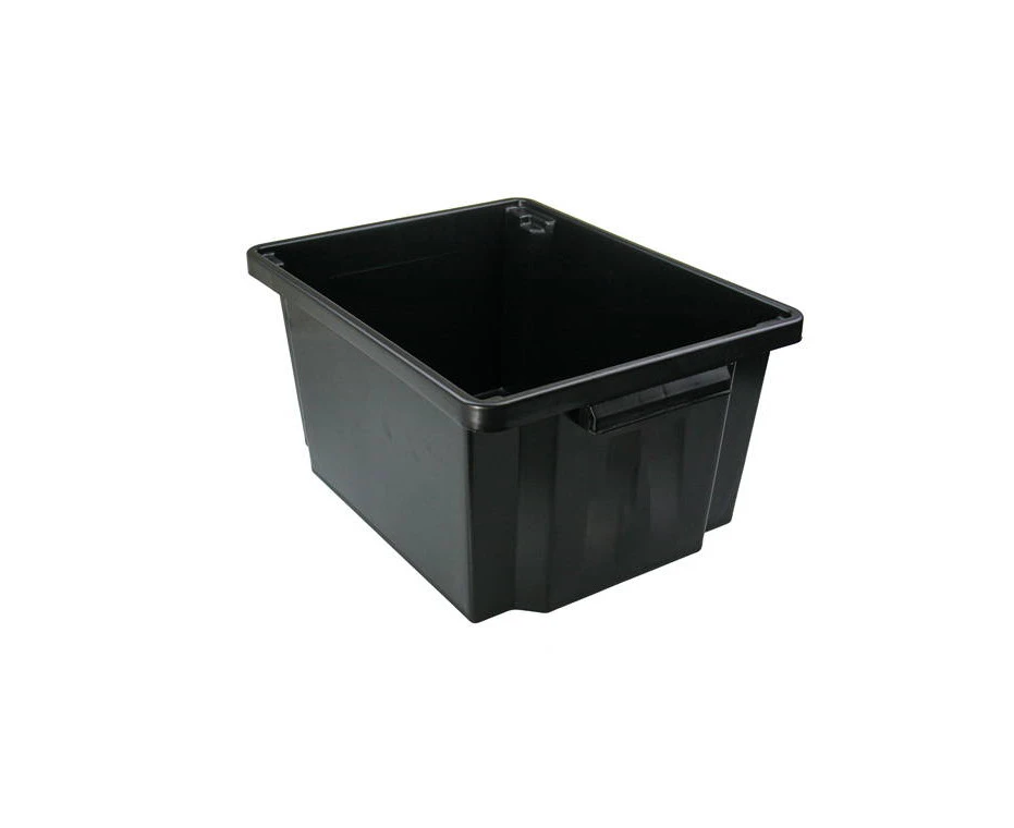 Eco recycled heavy duty storage crate, 25l