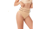 Biwiti Women Brief Shapewear Body Shaper Tummy Control Panty-Nude
