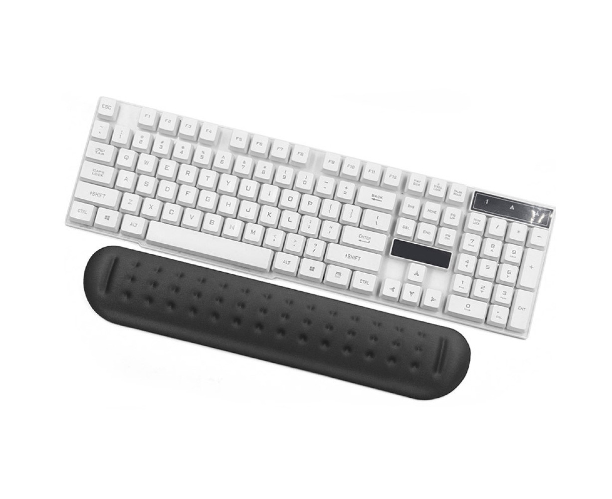 BRILA Memory Foam Mouse & Keyboard Wrist Rest Support Pad Cushion Set