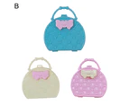 3Pcs Doll Bag Realistic Mini Cute Colorized Fashion Mix Styles Doll Bag Toy for DIY B