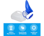 Unisex Car Urinal Male Female Toilet Urinal Basin Pee Bottle With Lid And Funnel Car Plastic Canister
