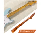 Electric Guitar Neck Reusable Smooth Surface Wood 21 Fret Lines Sturdy Solid Guitar Neck Parts Instrument Supplies - Glossy#