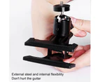 Guitar Head Holder High Stability Rotating Compact Phone Holder Live Broadcast Bracket Clip for Performance - Black