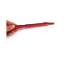 Fret Polishing Pen Solid Smoothing Surface Ergonomics Guitar Polish Pen Fret Dressing File Tool for Instrument - Red