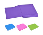 Portable 4mm Thick Anti-slip PVC Gym Home Fitness Exercise Pad Yoga Pilates Mat - Purple