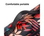Portable Fashion Printed Adjustable Strap One-shoulder Yoga Backpack for Exercise Fitness - 1
