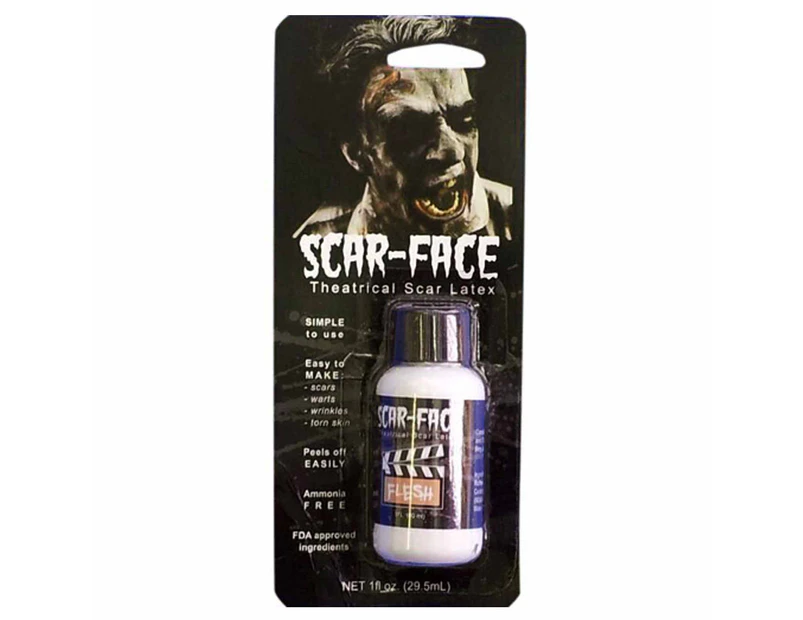 Scar Face Liquid Latex Ammonia Free - Flesh 29.5ml
