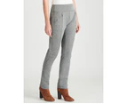 W.Lane Zipped Pants - Womens - Grey Tweed