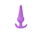 Urway 4 Pack Anal Butt Plug Ass Bum Beads Trainer Kit Sub BDSM Female Sex Toy - Purple
