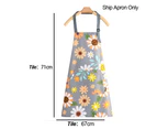 Kitchen Cooking Aprons, Adjustable Soft Chef Apron with Pocket -style3
