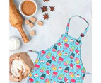 Kids Apron for Girls Boys Toddler Art Smock Supplies Cooking Chef Painting -style5